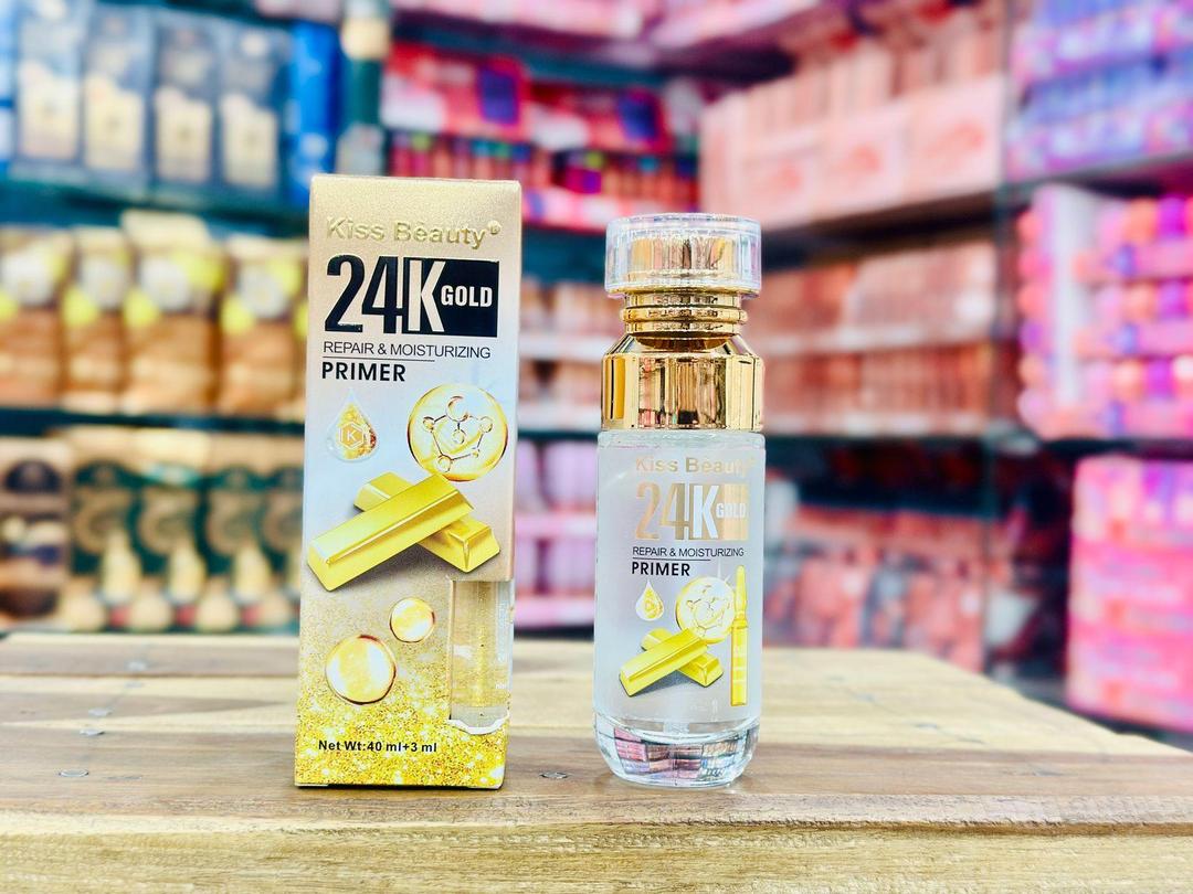 Gold Face Primer - 30ml, Liquid, Dewy Finish