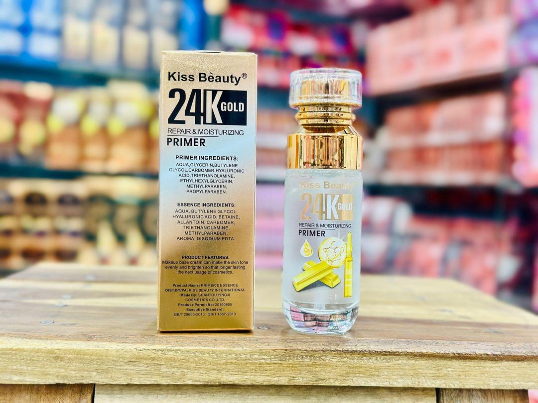 Gold Face Primer - 30ml, Liquid, Dewy Finish