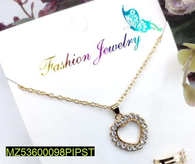 7-Piece Modern Pendant Set for Women with Zircon Earrings - view 2