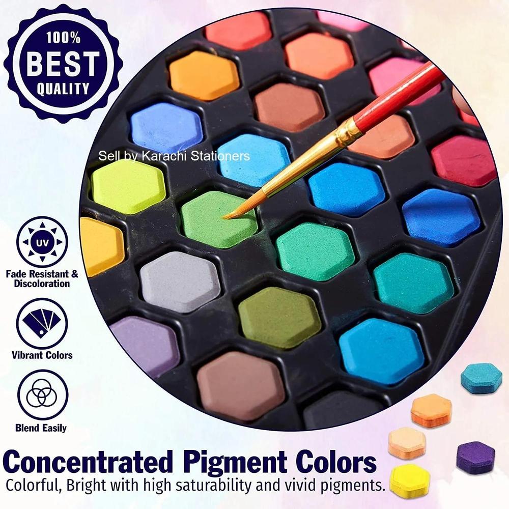 Watercolor Paint Set 36 Colors for Home & School Use - view 3