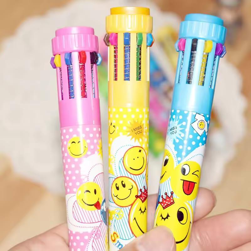 10-in-1 Color Pen for Kids ABS Plastic 2 Pcs - view 4