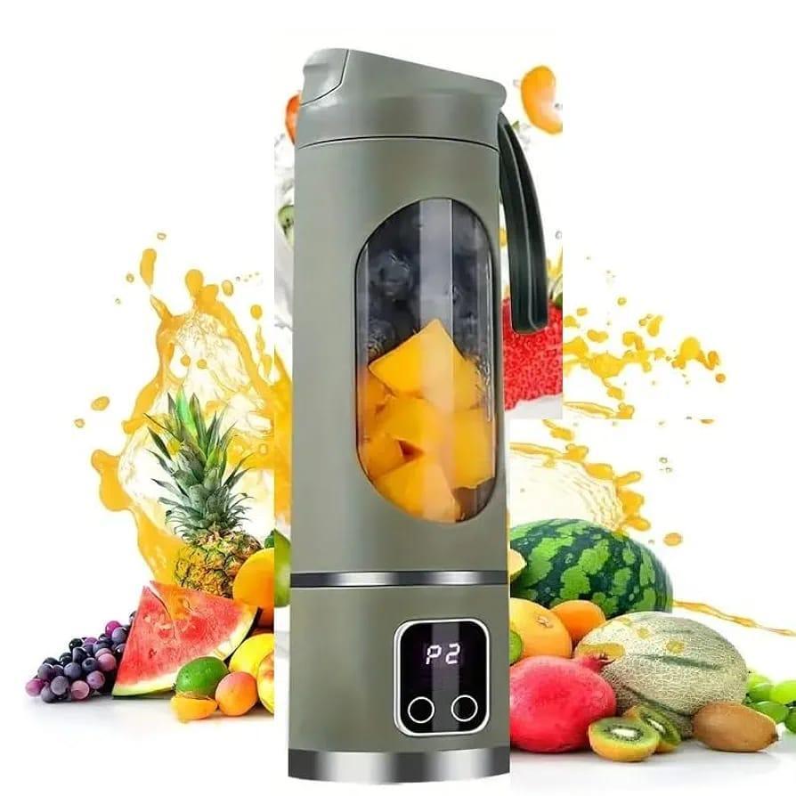Portable Rechargeable Juicer Blender - Green USB Mini Blender