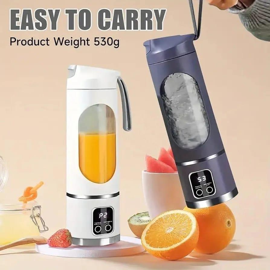 Portable Rechargeable Juicer Blender - Green USB Mini Blender - view 4