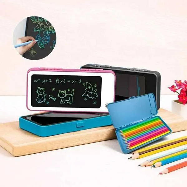 LCD Writing Tablet Pencil Box for Kids in 3 Colors - view 2
