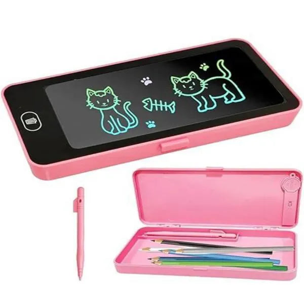LCD Writing Tablet Pencil Box for Kids in 3 Colors - view 3