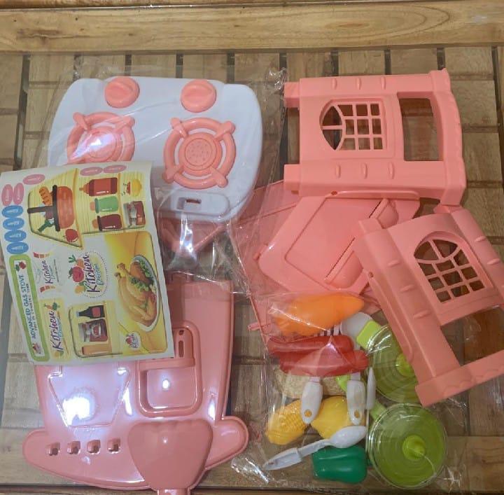 Pink Kitchen Set for Girls 3-5 Years - view 2