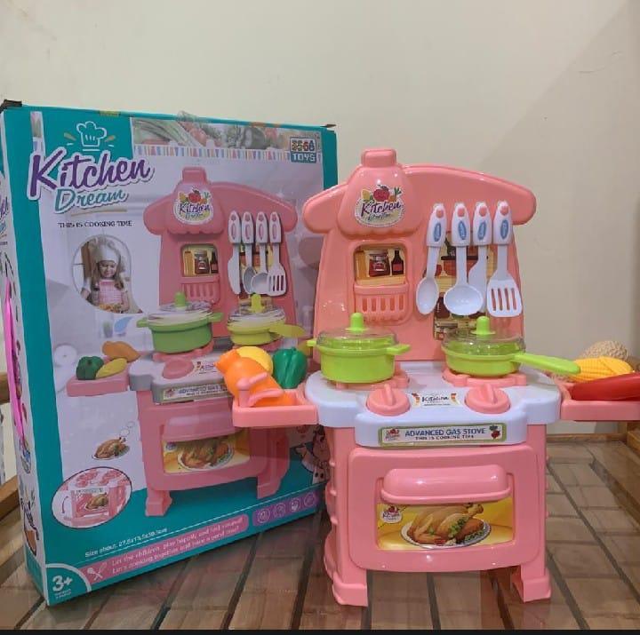 Pink Kitchen Set for Girls 3-5 Years - view 3