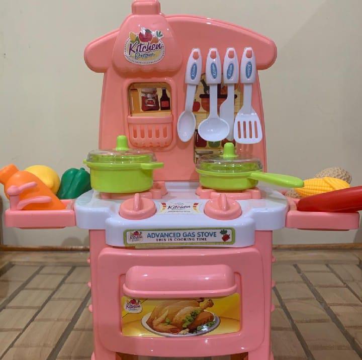 Pink Kitchen Set for Girls 3-5 Years - view 4