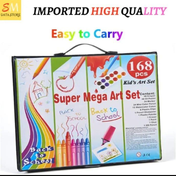 150-Piece Multicolor Alcohol Markers Set with Eraser & Sharpener - view 2