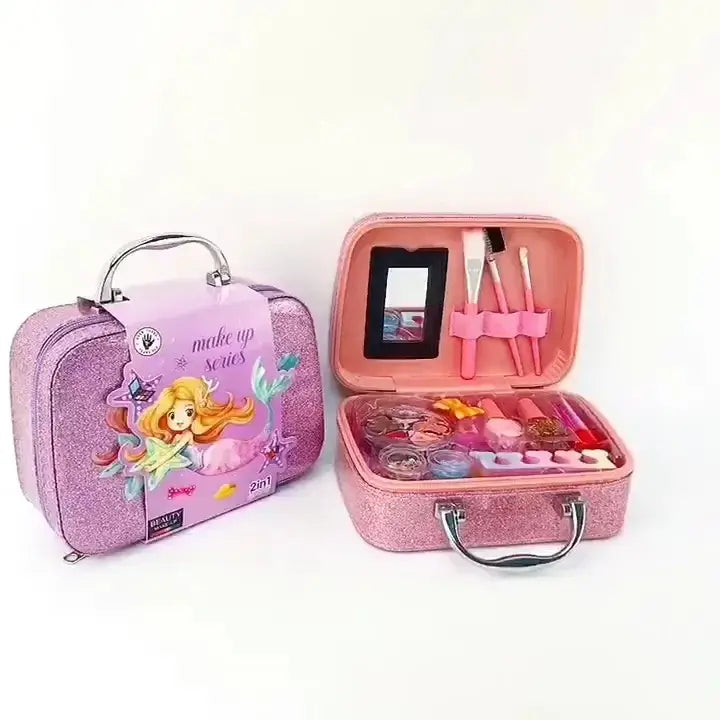 2 in 1 Unicorn Kids Makeup Kit Bag - view 2