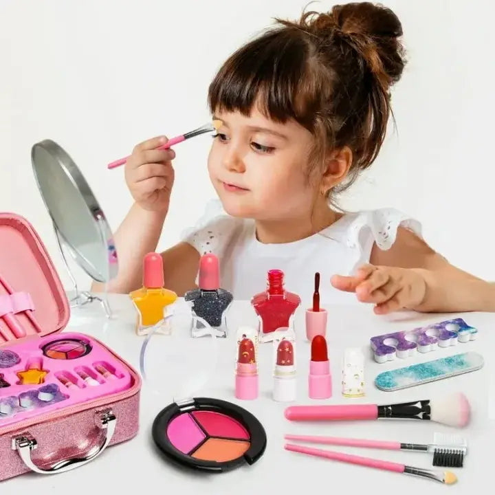 2 in 1 Unicorn Kids Makeup Kit Bag - view 3