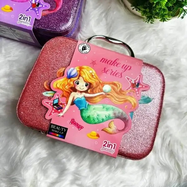 2 in 1 Unicorn Kids Makeup Kit Bag - view 4
