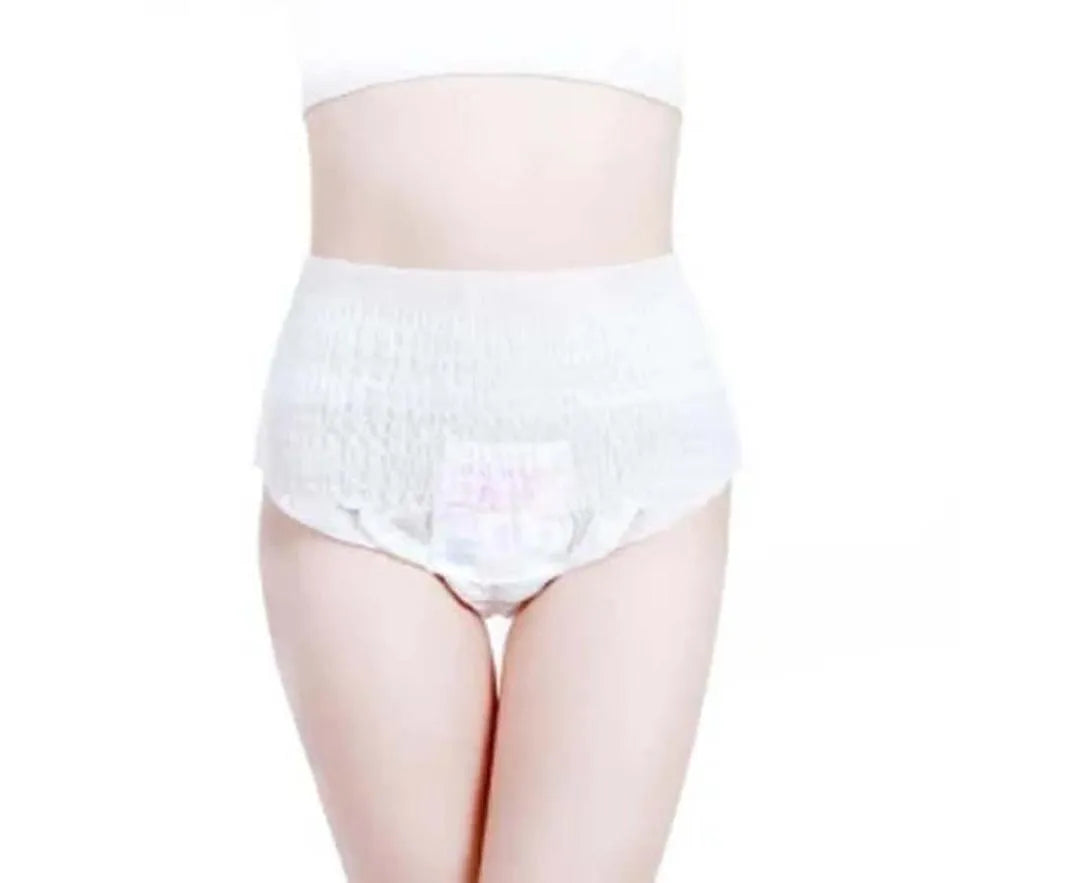 EziPants Sanitary Pants Large White 10pcs - view 4