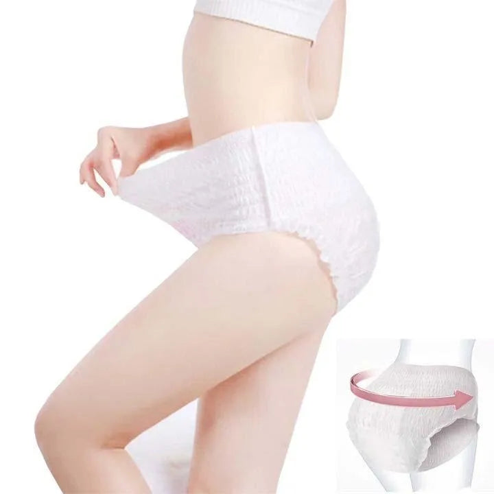EziPants Sanitary Pants Large White 10pcs - view 5