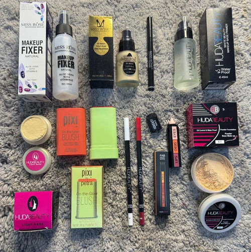 10 in 1 Makeup Deal - Foundation, Primer, Lipstick, Blush
