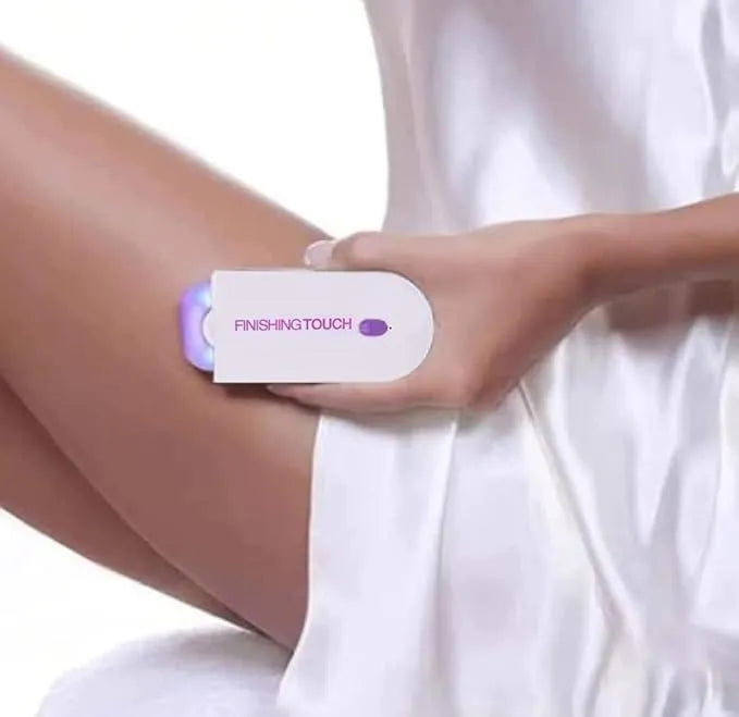 Rechargeable Women's Hair Shaver - Purple & White, Sensitive Skin - view 3